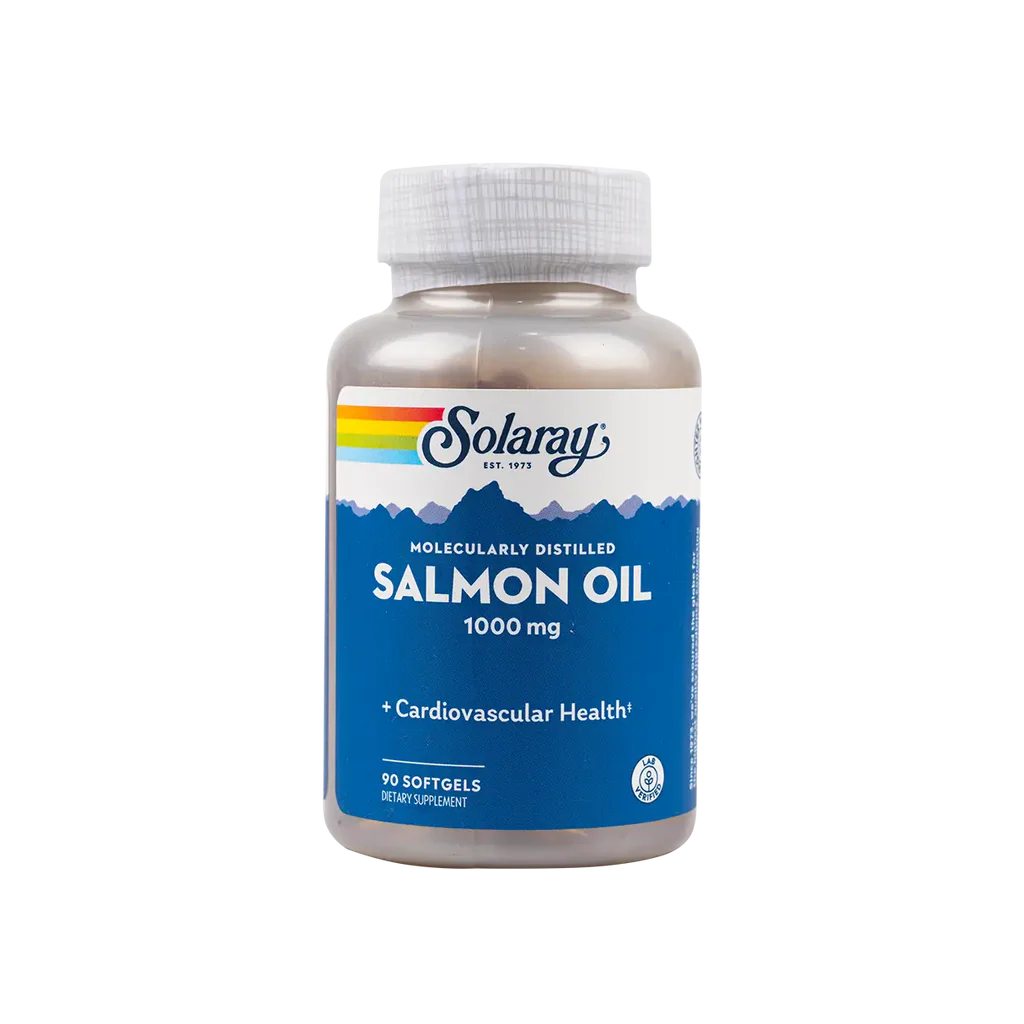 Solaray Salmon Oil 1000Mg 90 Softgels