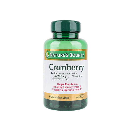 Natures Bounty Cranberry 25,200Mg 60Cap