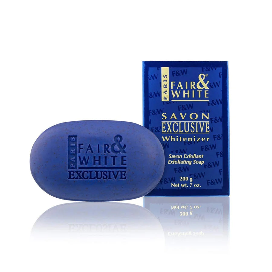 Fair And White Exfoliating Soap 200Gr-Blue