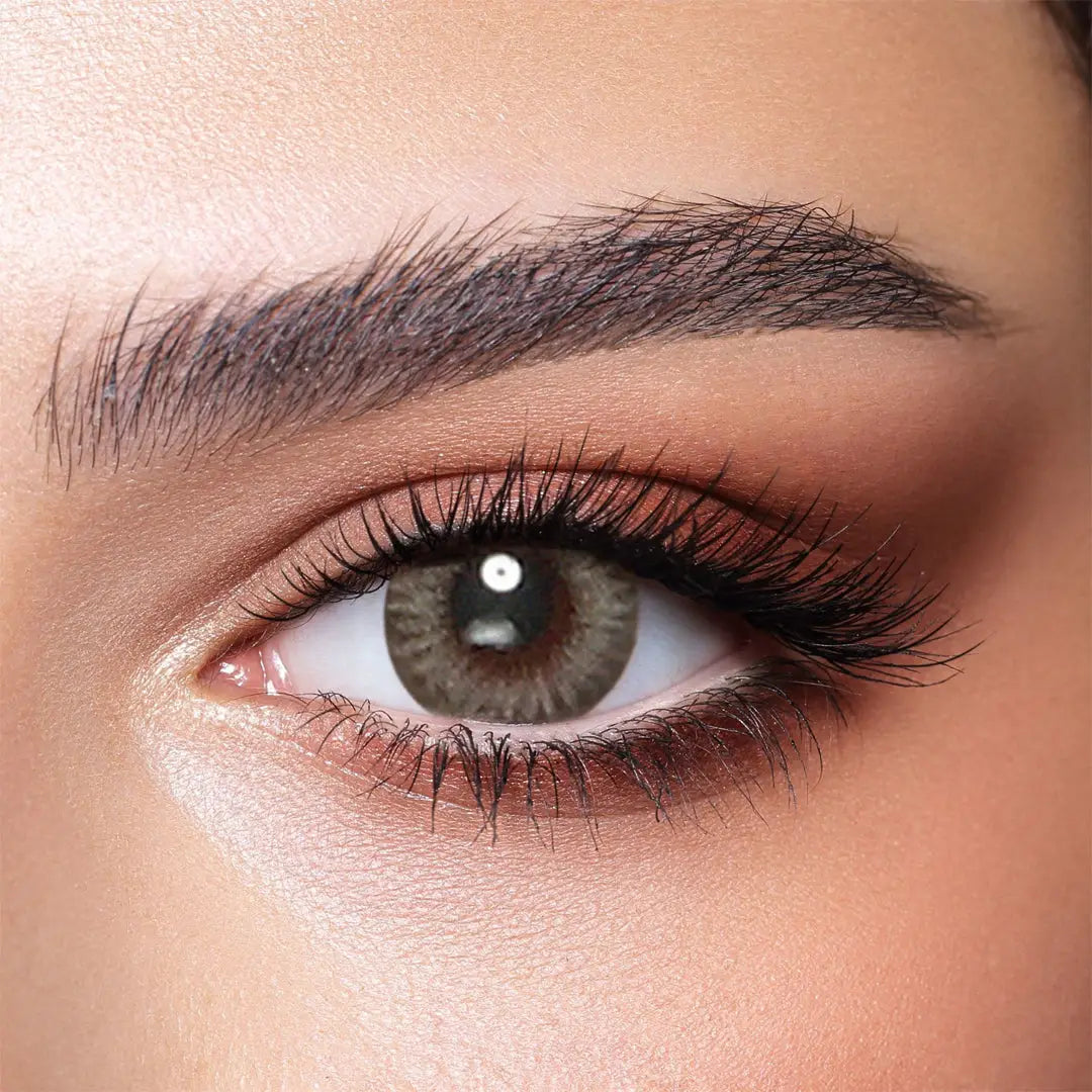 عدسات بيلا كولور للاستخدام اليومي - 10 عدسات - رمادي بلاتيني