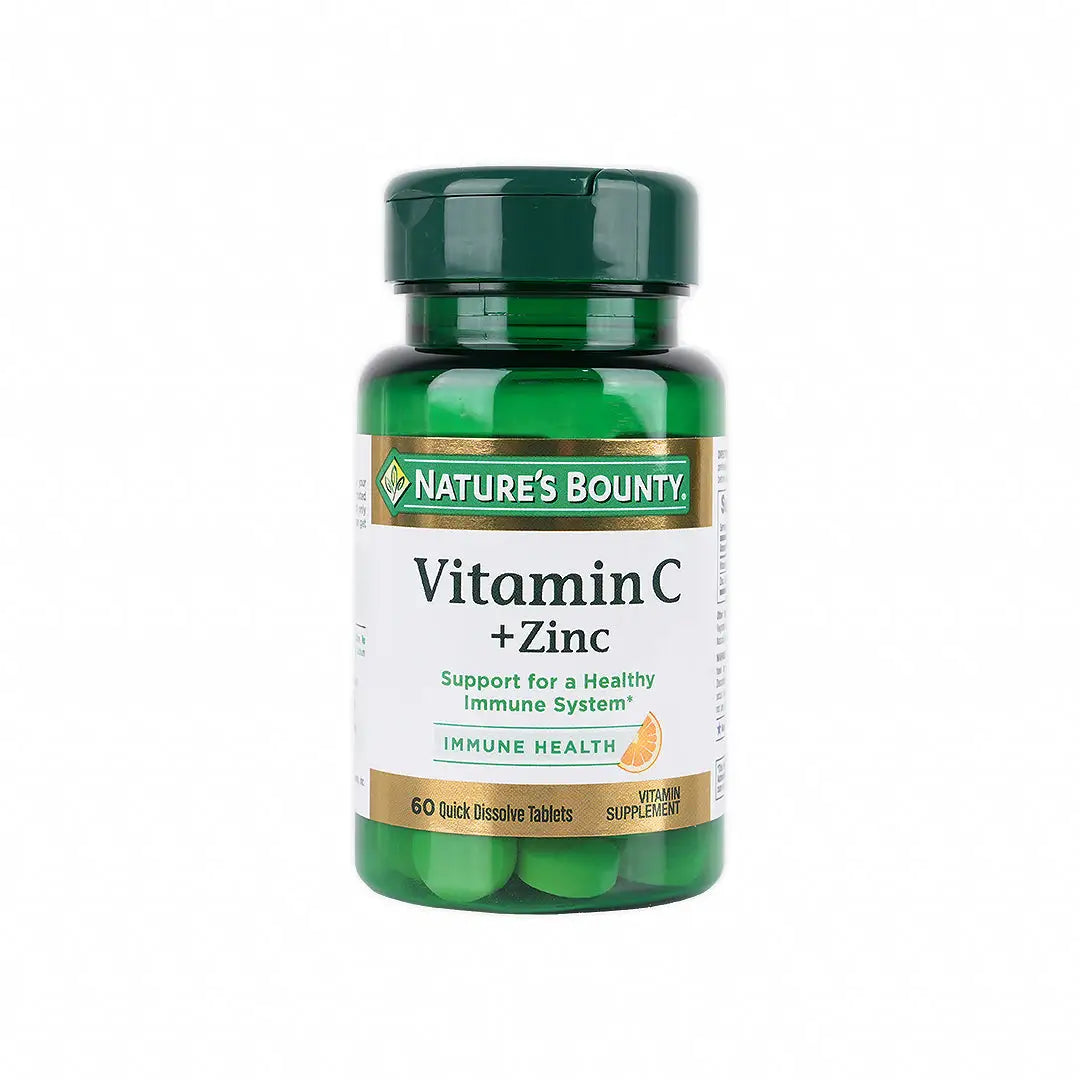Natures Bounty Vit C+Zinc 60Cap