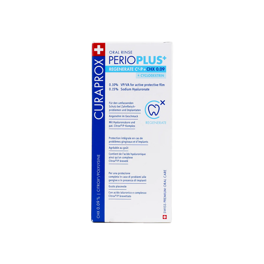 Curaprox Perioplus Regenerate CHX 0.09 Mouthwash 200ml