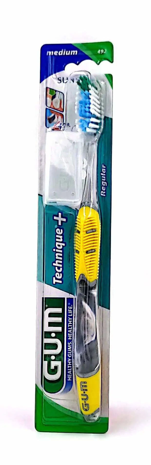 فرشاة أسنان GUM Technique Plus متوسطة الحجم