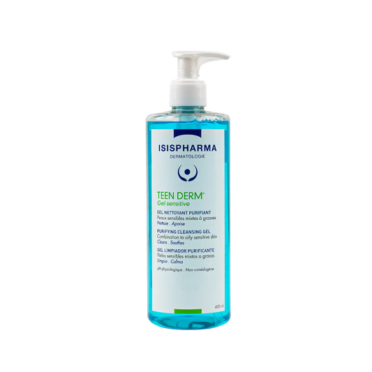 ISIS Pharma Teen Derm Sensitive Purifying Cleansing Gel 400ml