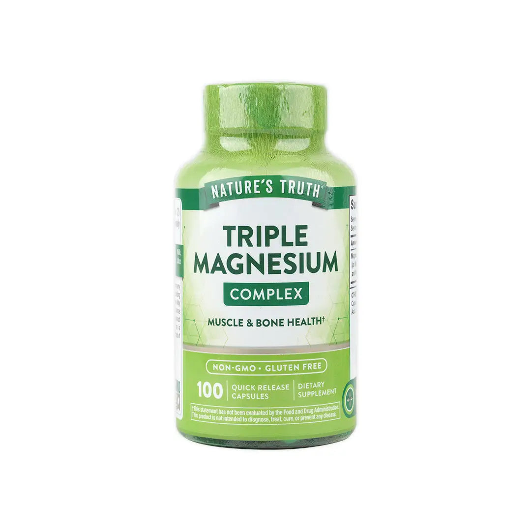 Nature's Truth Triple Magnesium Complex 100 Capsules