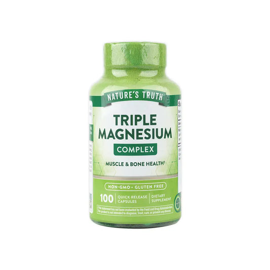 Nature's Truth Triple Magnesium Complex 100 Capsules