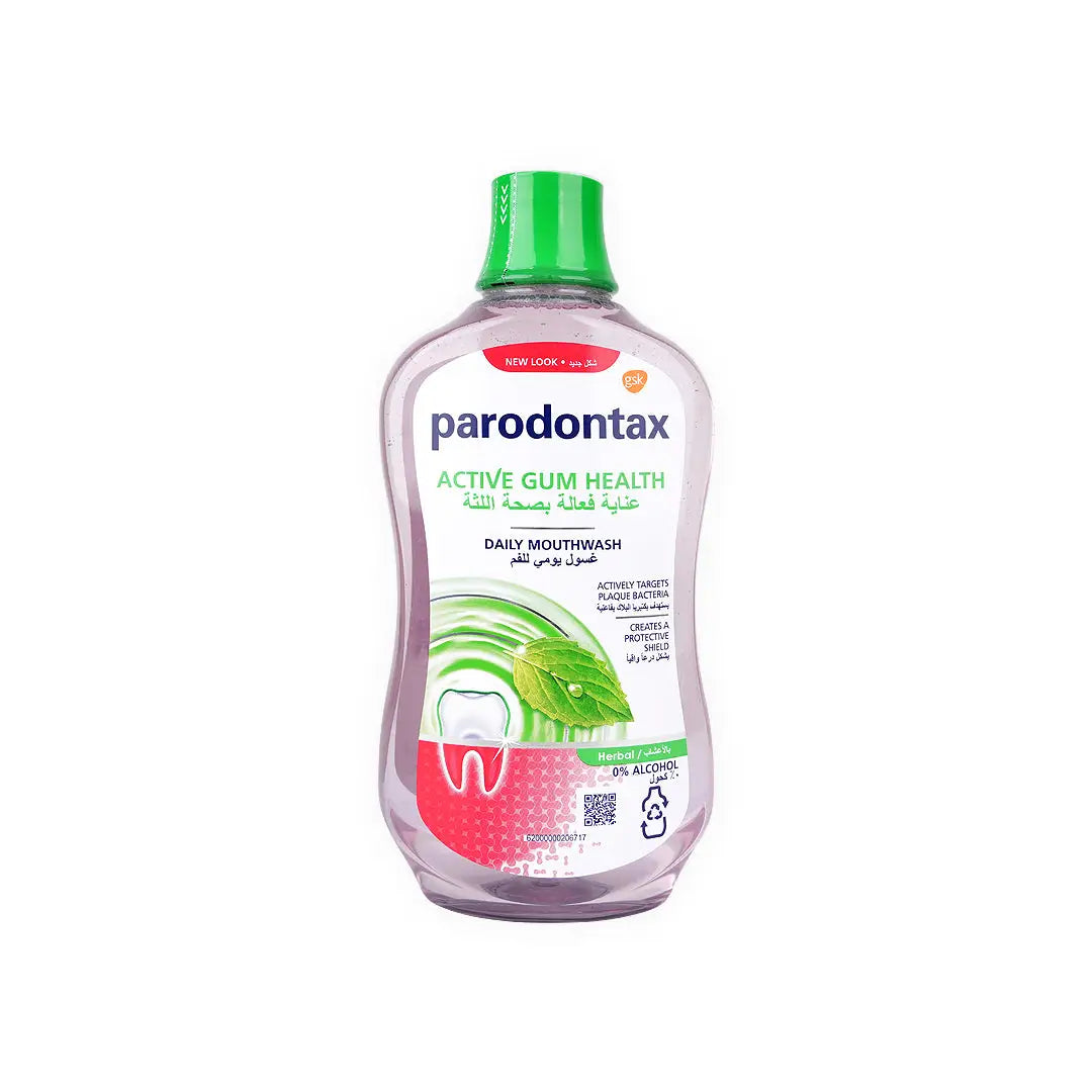 Parodontax Active Gum Herbal Daily Mouthwash 500ml