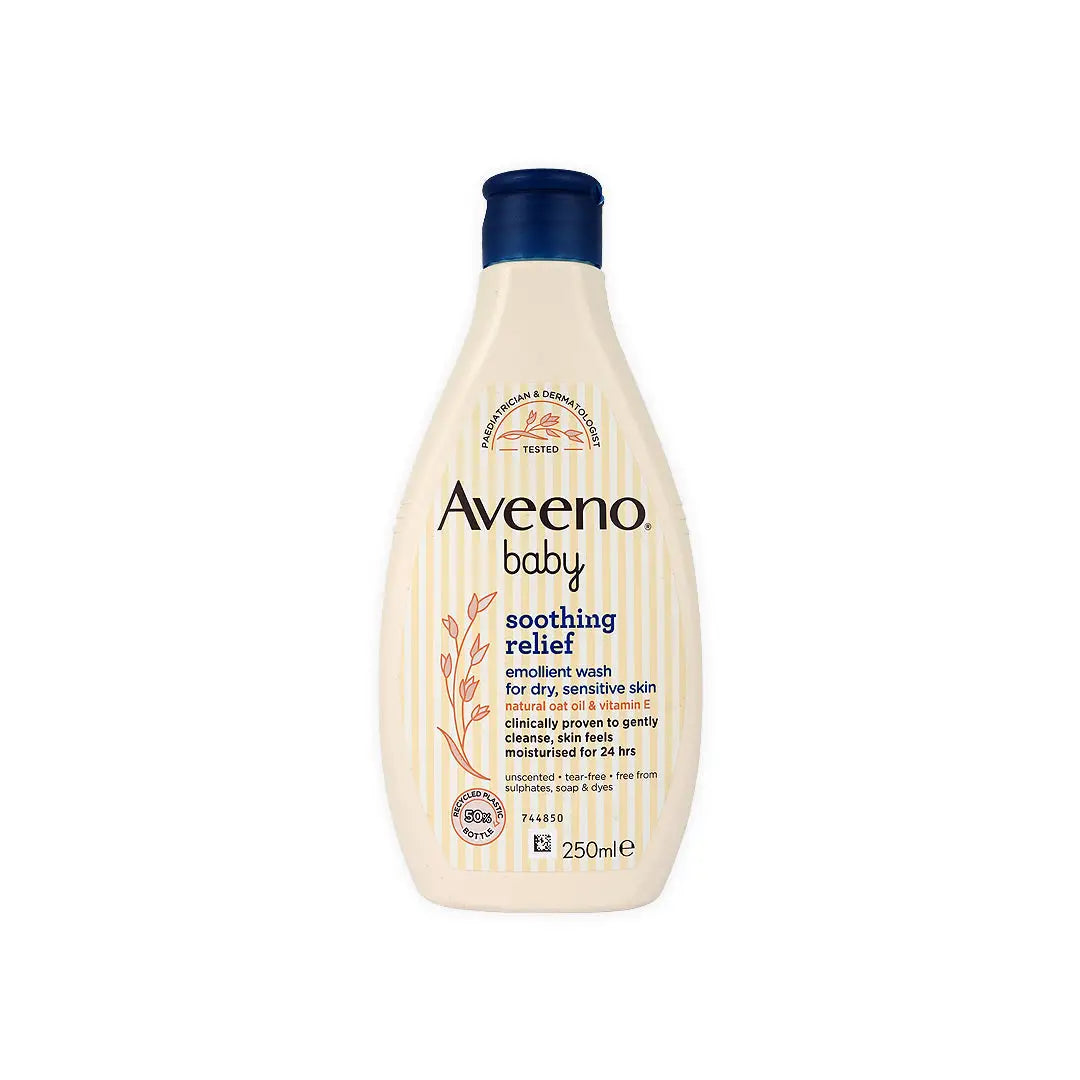 AVEENO BABY SOOTHING RELIEF EMOLLIENT WASH 250ML