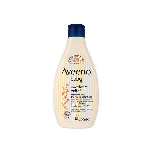 AVEENO BABY SOOTHING RELIEF EMOLLIENT WASH 250ML