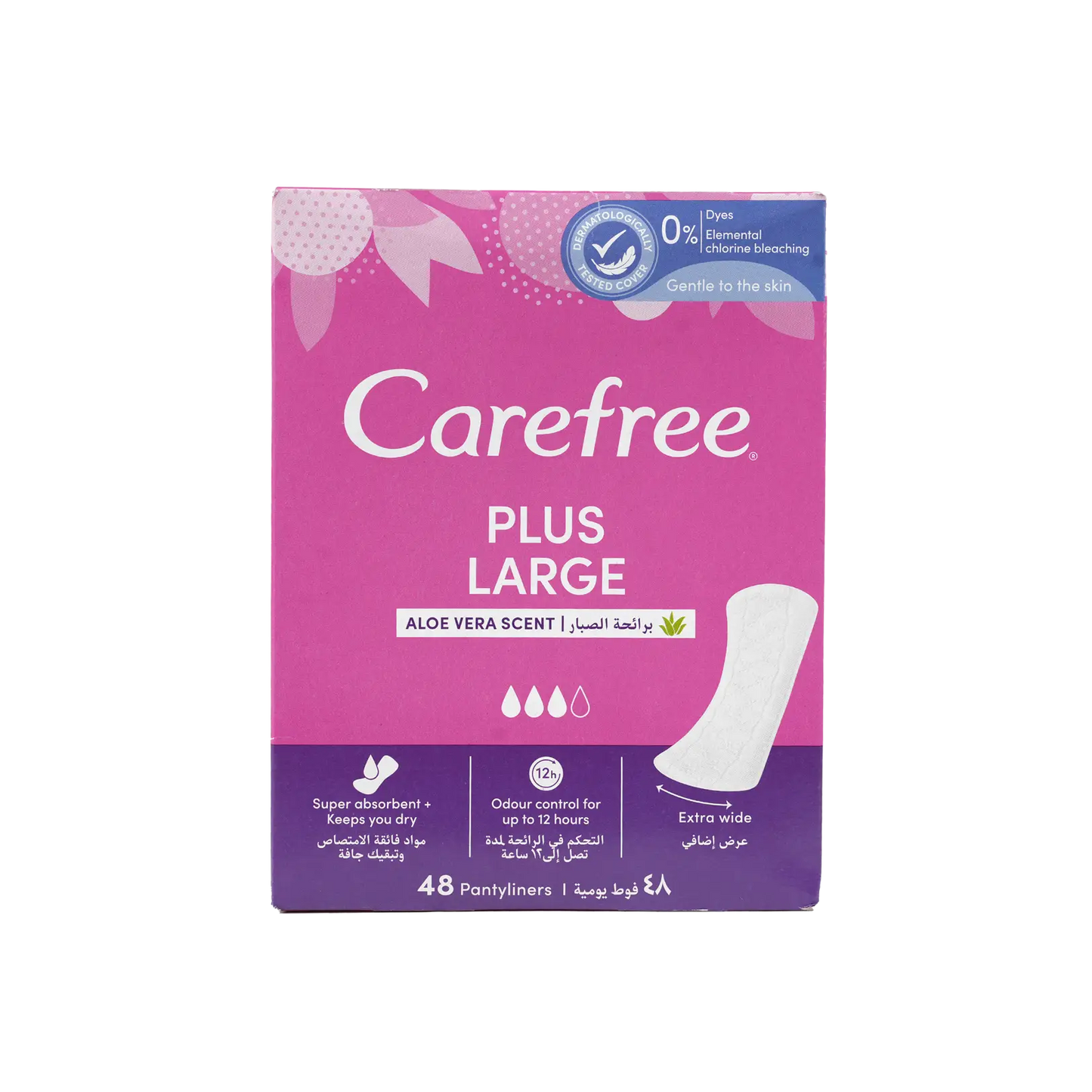 Carefree Plus Large 48Pcs-Aleo