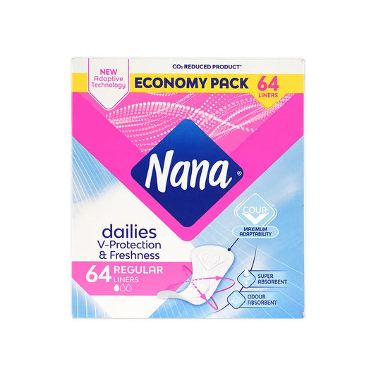 Nana Daily Liners Regular 64Pcs
