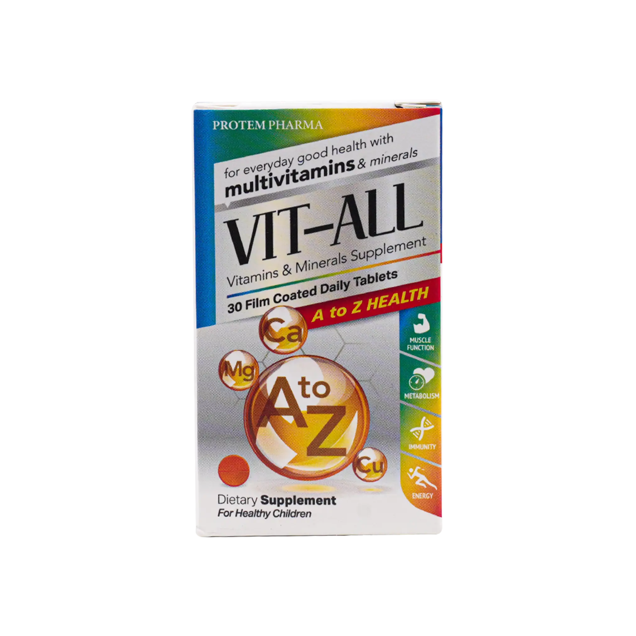 Protem Pharma Vit-All A To Z 30 Tab
