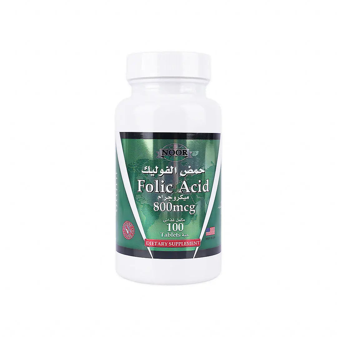 Noor Folic Acid 800Mcg 100 Tab