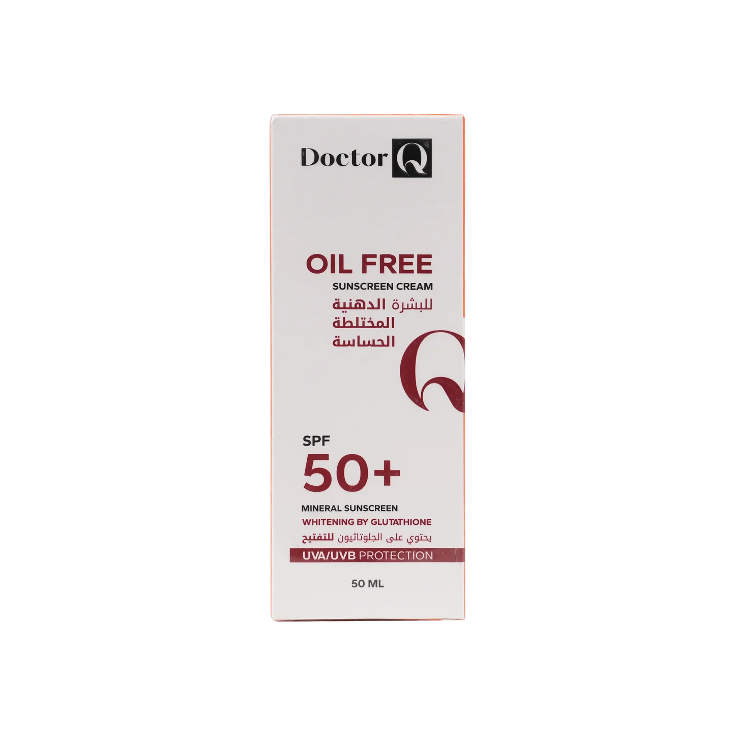 Dr.Q SPF50+ Oil Free Sunscreen Cream 50ml
