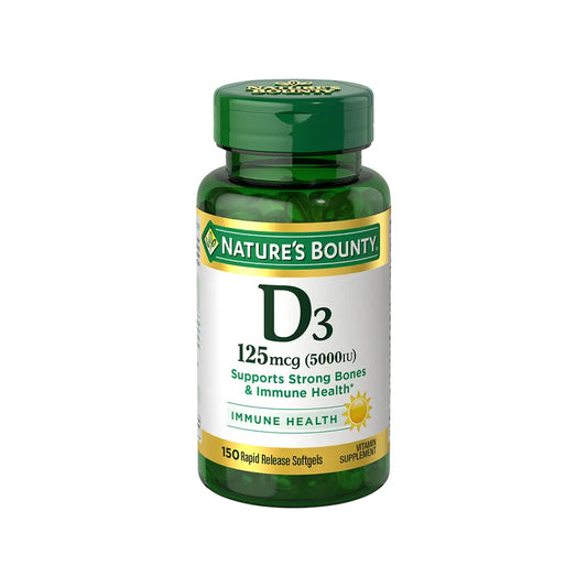Natures Bounty D3 5000Iu 150 Softgels