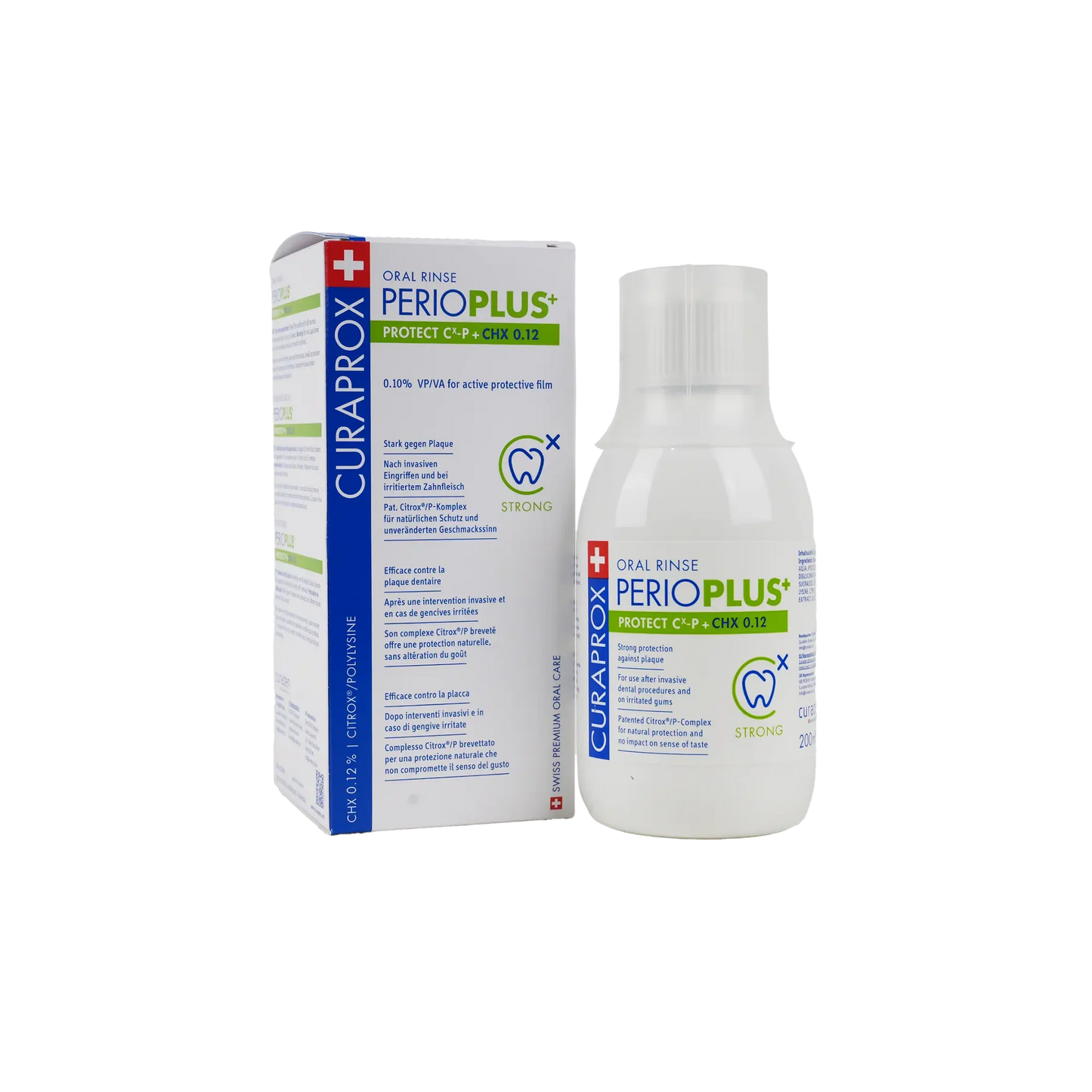 Curaprox Perioplus Protect CHX 0.12 Mouthwash 200ml