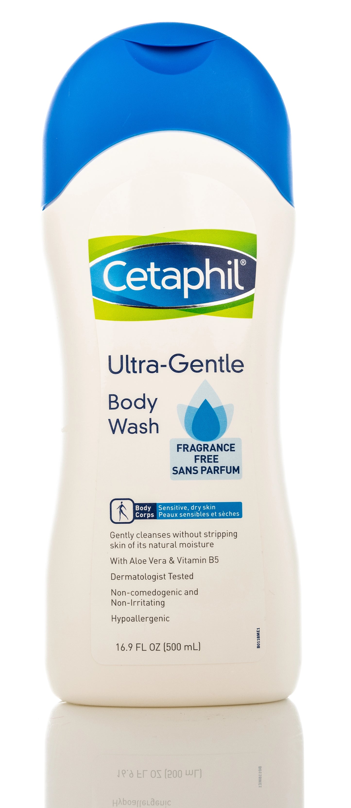 Cetaphil Ultra Gentle Fragrance Free Body Wash 500Ml