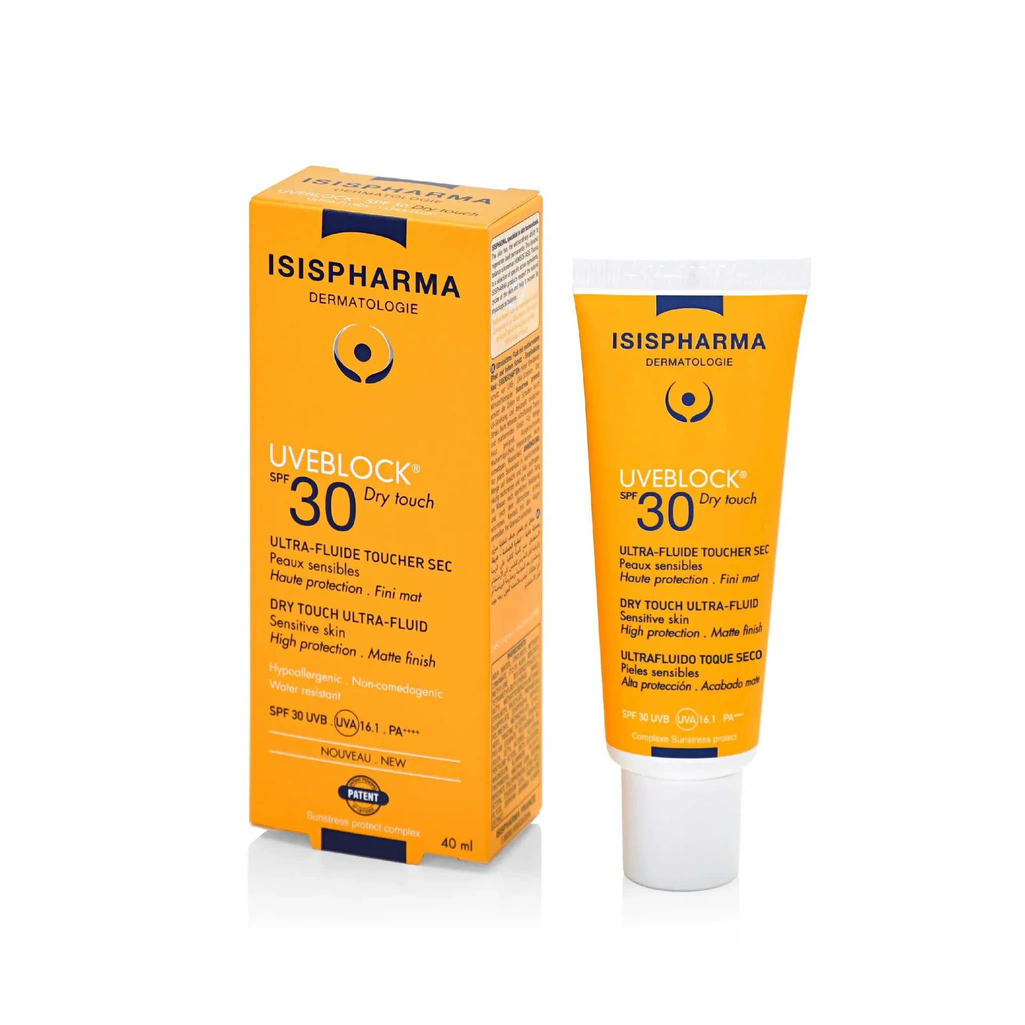 ISIS Pharma UVeblock SPF30 Dry Touch Ultra-Fluid 40ml