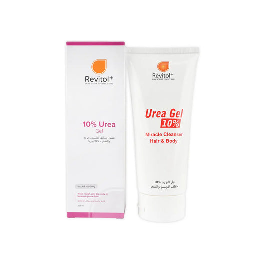 Revitol+ Urea Gel 10% Hair & Body 200Ml