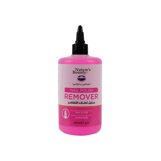 Natures Bounty Nail Polish Remover 300Ml