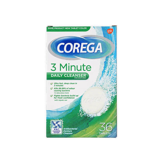 Corega Denture Cleanser 36 Tablets