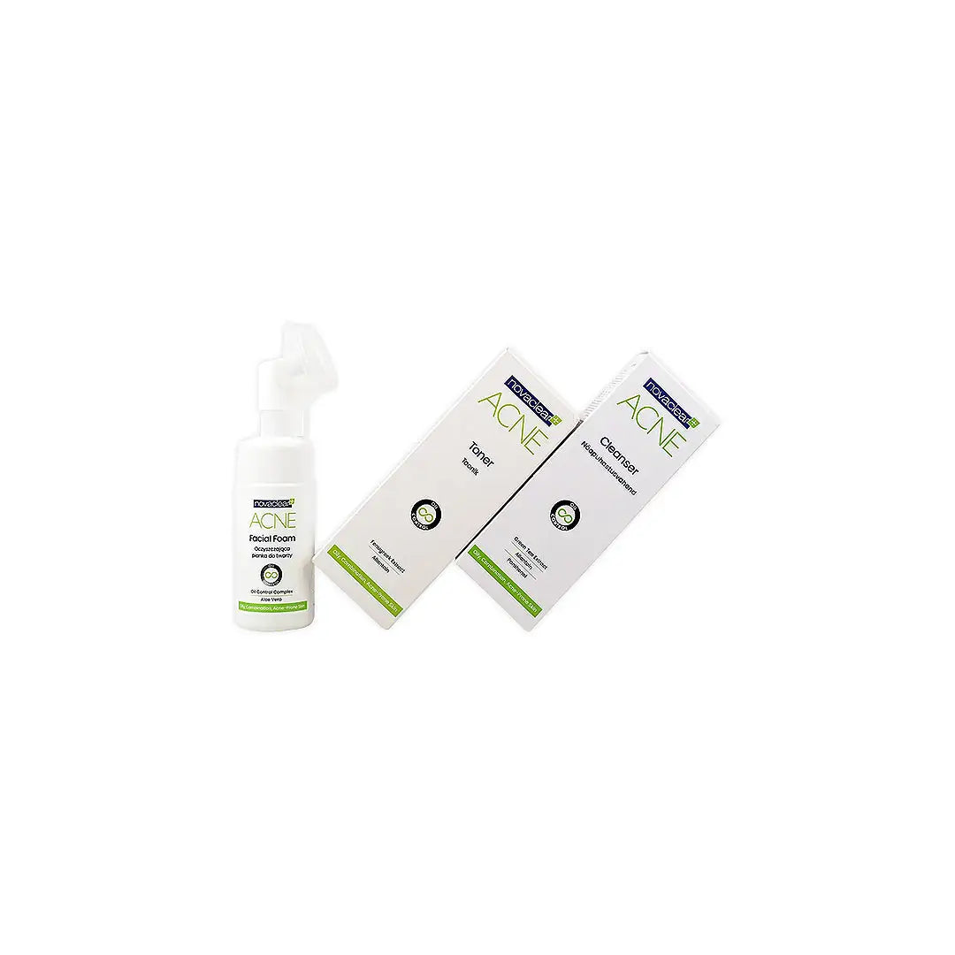 Novaclear Acne Routine Set