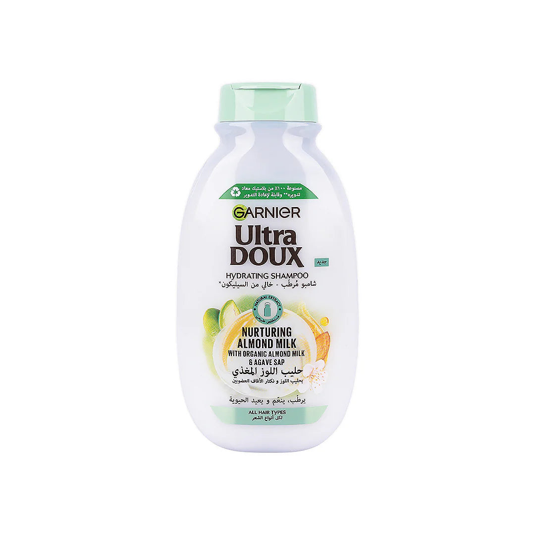 Garnier Ultra Doux Shampoo 200ml-Almond Milk