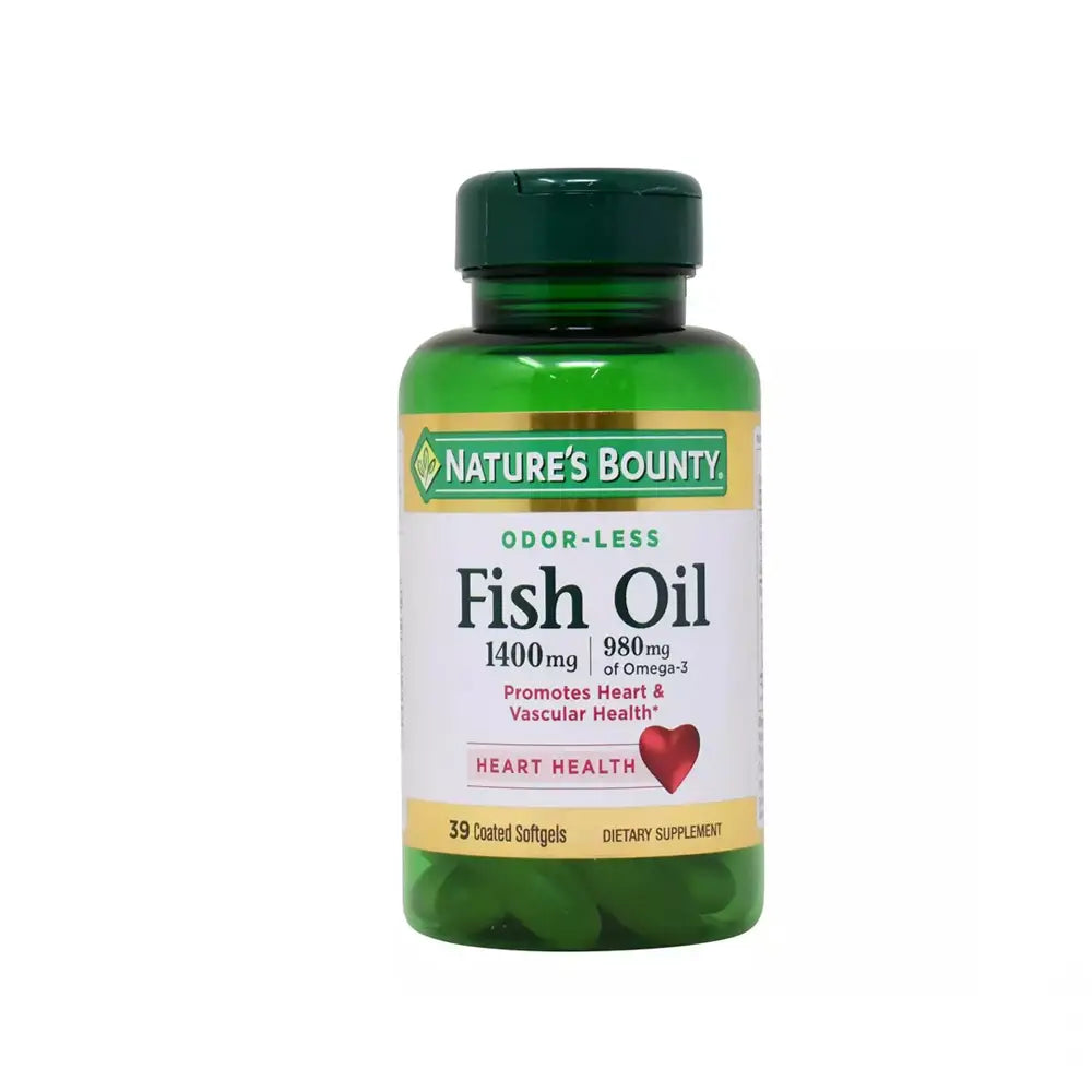 Natures Bounty Fish Oil 1400Mg 39 Softgels