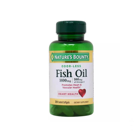 Natures Bounty Fish Oil 1400Mg 39 Softgels