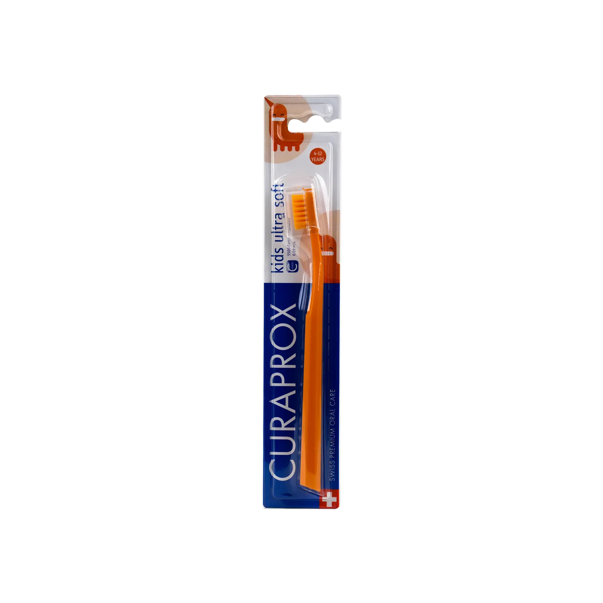 فرشاة أسنان كورباروكس للأطفال فائقة النعومة من عمر 4 إلى 12 عامًا