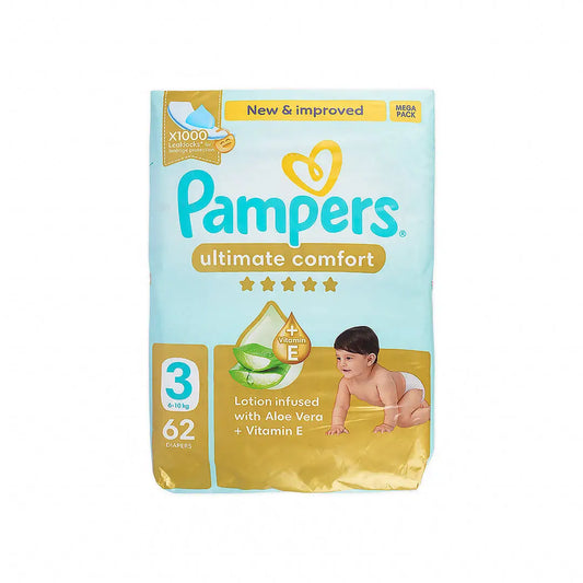 Pampers Ultimate Comfort No.3 (6-10Kg) 62Pcs
