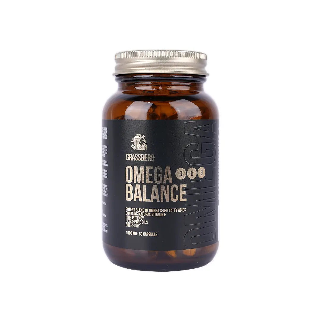 Grassberg Omega 3-6-9 Balance 1000Mg 60 Capsules