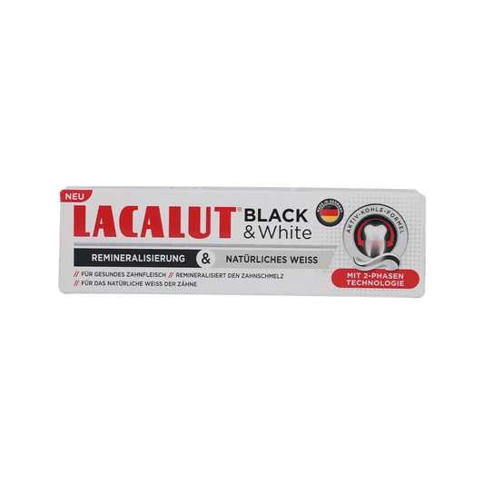 Lacalut Black & White Toothpaste 75ml