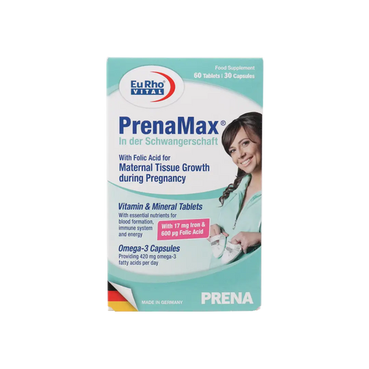 EuRho Vital PrenaMax During Pregnancy 60T+30C