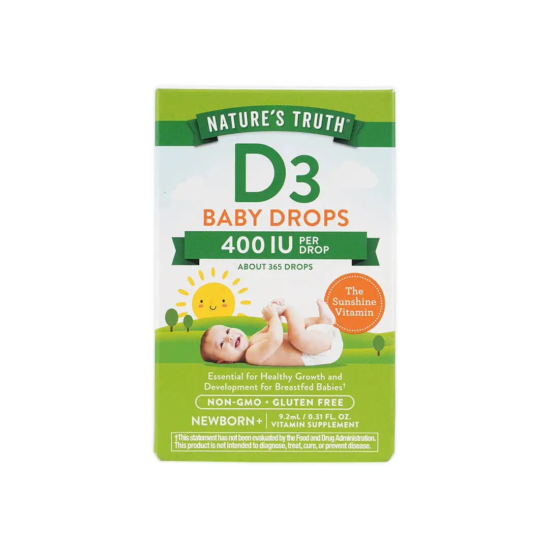 Nature's Truth D3 Baby Drops 400 IU 9.2ml