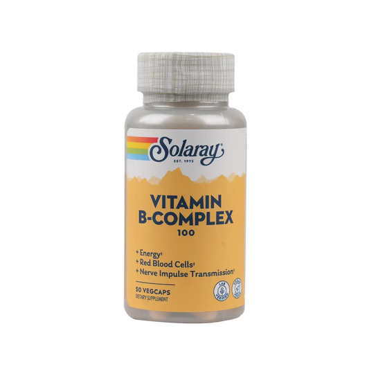 Solaray Vitamin B-Complex 100Mg 50 Vegcaps