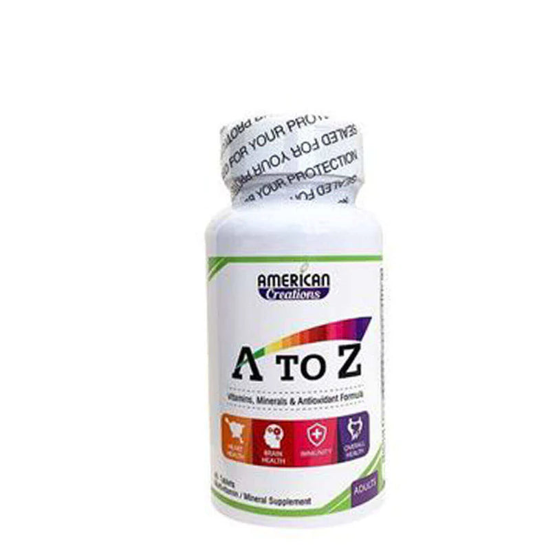 American Creations A to Z Tab 40'S for overall health