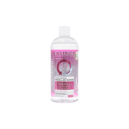Eveline 3In1 Hyaluronic Micellar Water 400 ml