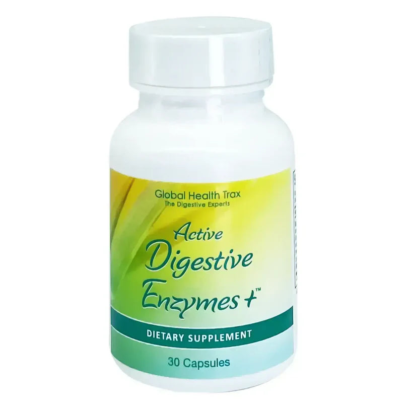 Active Digestive Enzymes+ 30 Caps aid in digestion