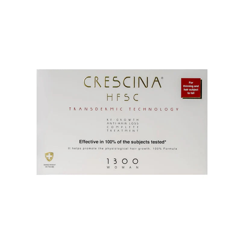 Crescina HFSC Transdermic Complete Treatment 1300 Woman 10+10 Vials