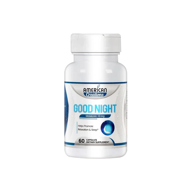 American Creations Good Night Melatonin 10 mg 60 Caps