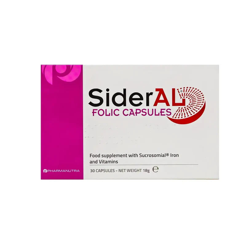 Sideral Folic 30 Capsules