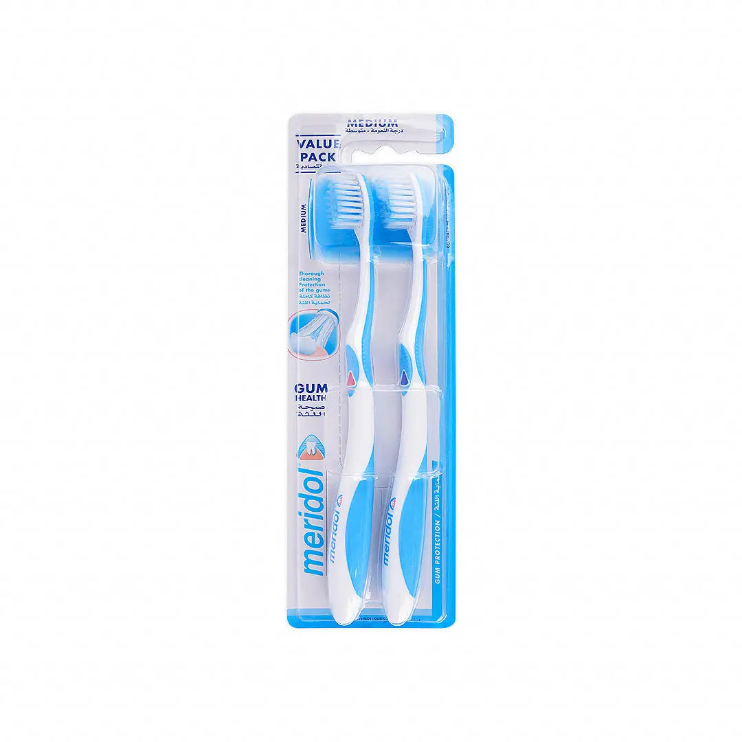 Meridol Gum Health Medium Duo Toothbrush