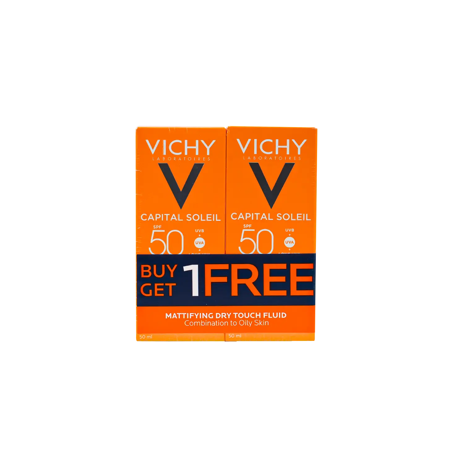 Vichy Capital Soleil SPF50+ Mattifying Dry Touch Fluid 1+1