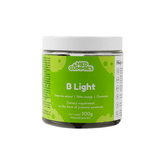 Fit 4 Life +Med Gummies B Light 300G 60 Gummies