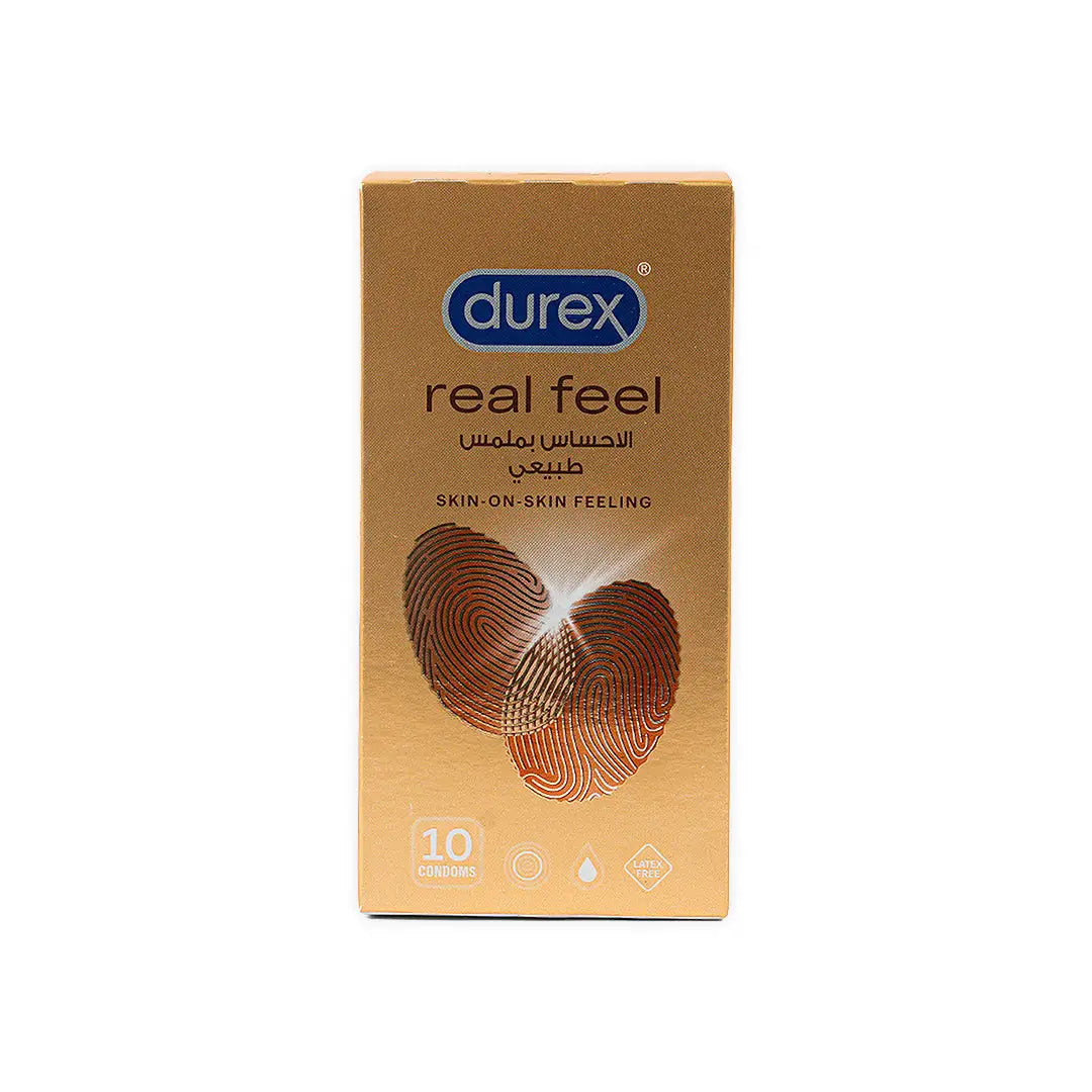واقي ذكري ديوركس Real Feel 10 قطع