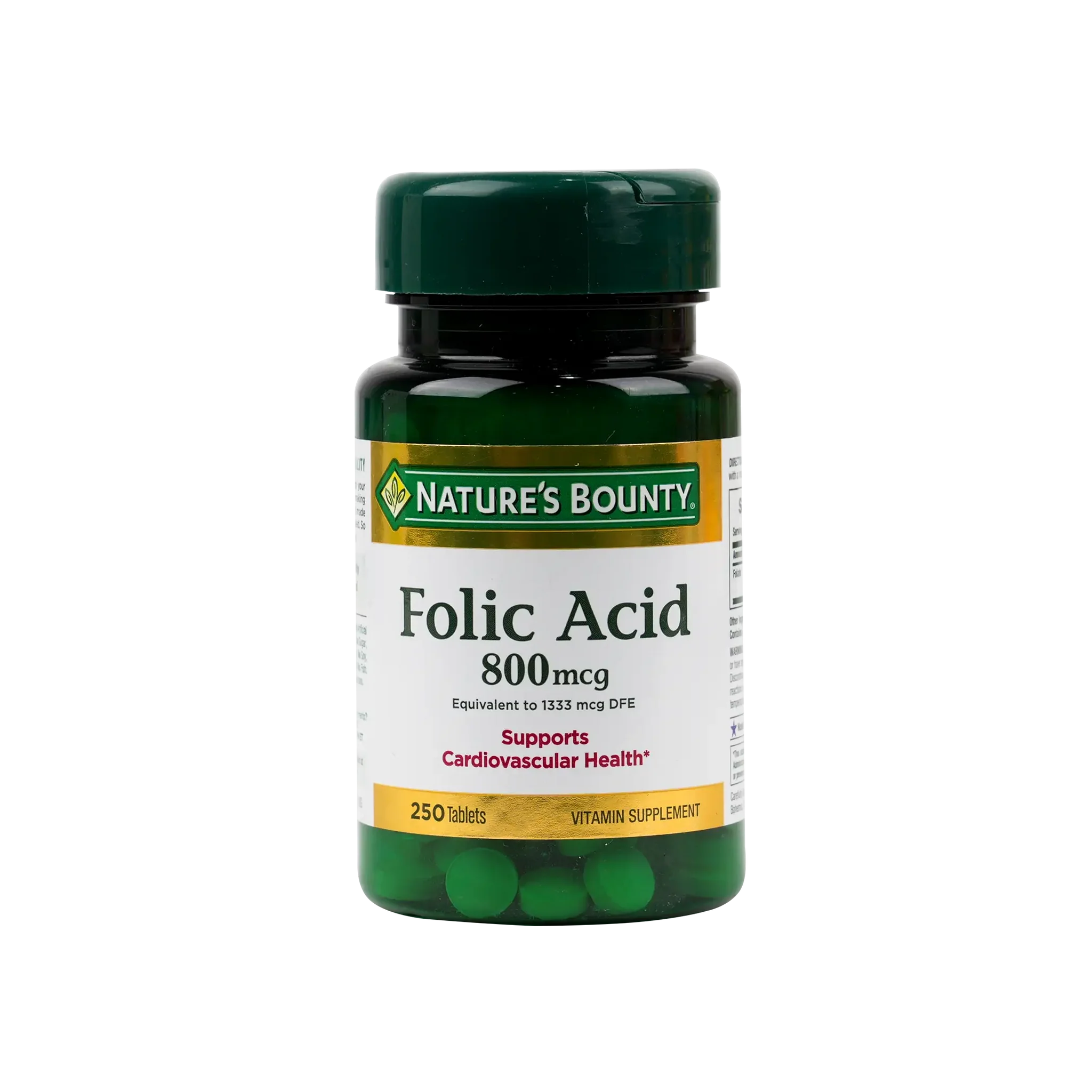 ناتشرز باونتي حمض الفوليك 800 ميكروغرام 250 قرصًا
