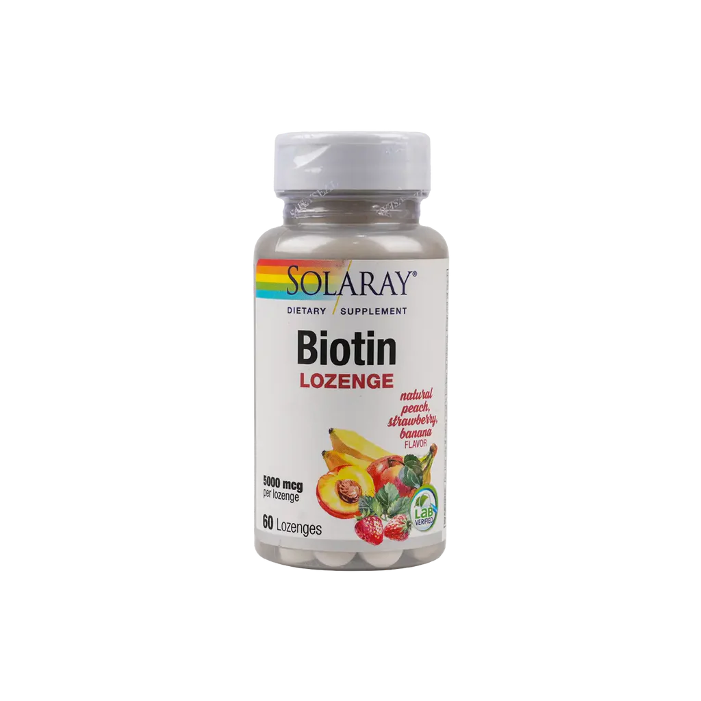 Solaray Biotin 5000Mg 60 Loz.