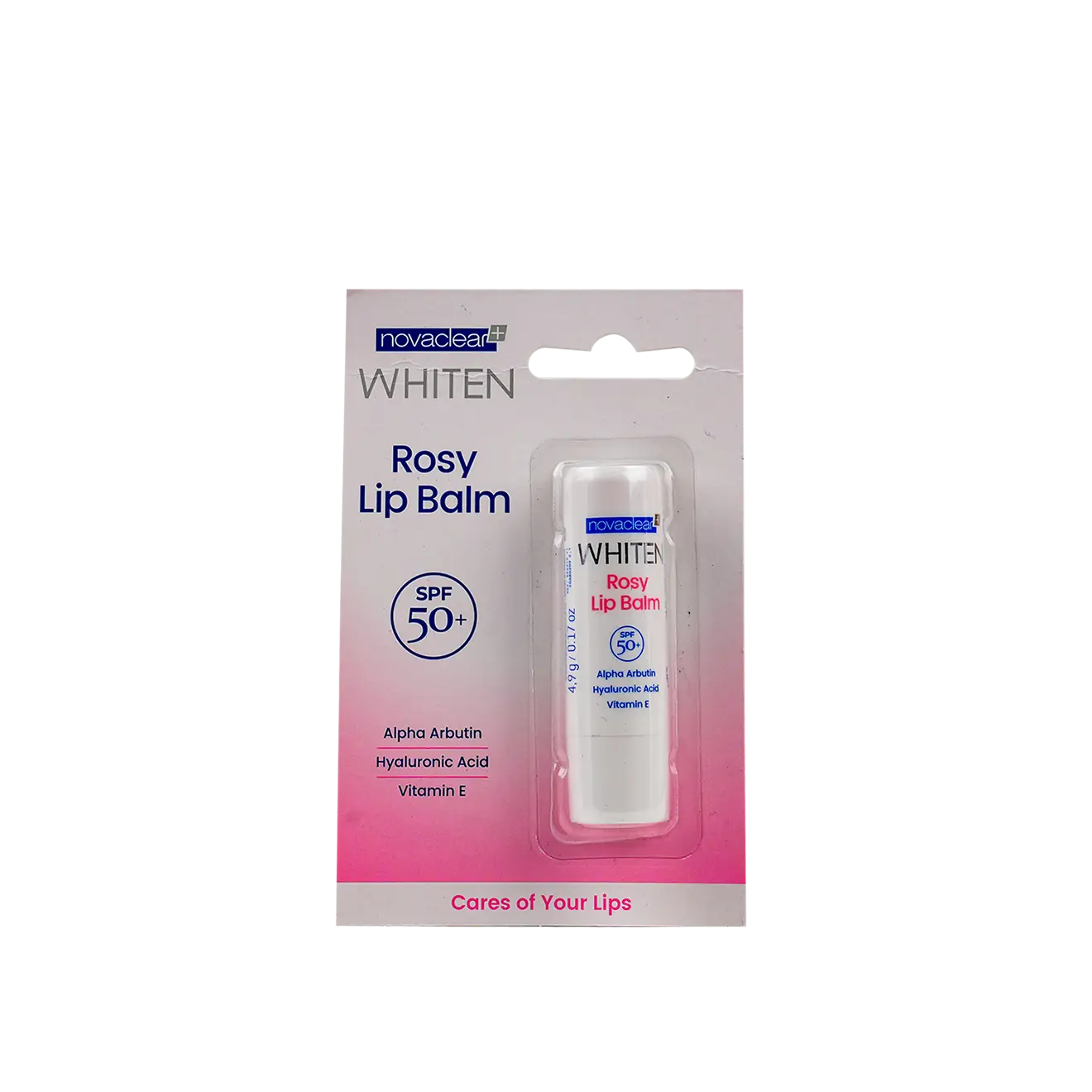 Novaclear Whiten Rosy Lip Balm SPF50+ 4.9g