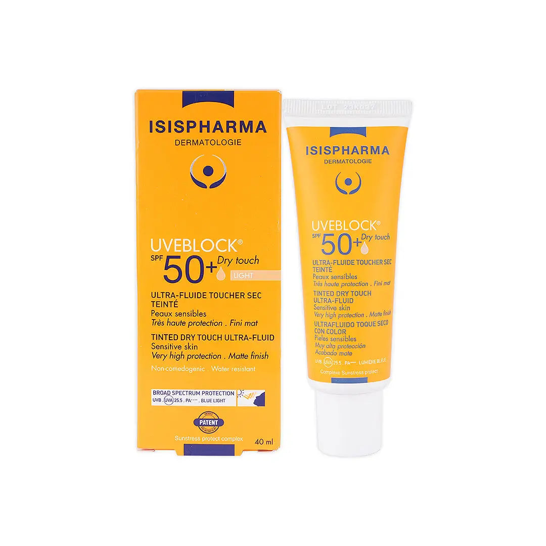 ISIS Pharma UVeblock 50 Dry Touch Light Tinted 40 مل